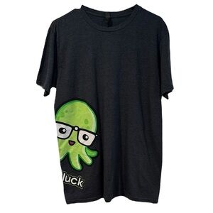 Spotluck gray graphic Tee T-shirt by anvil men’s size large